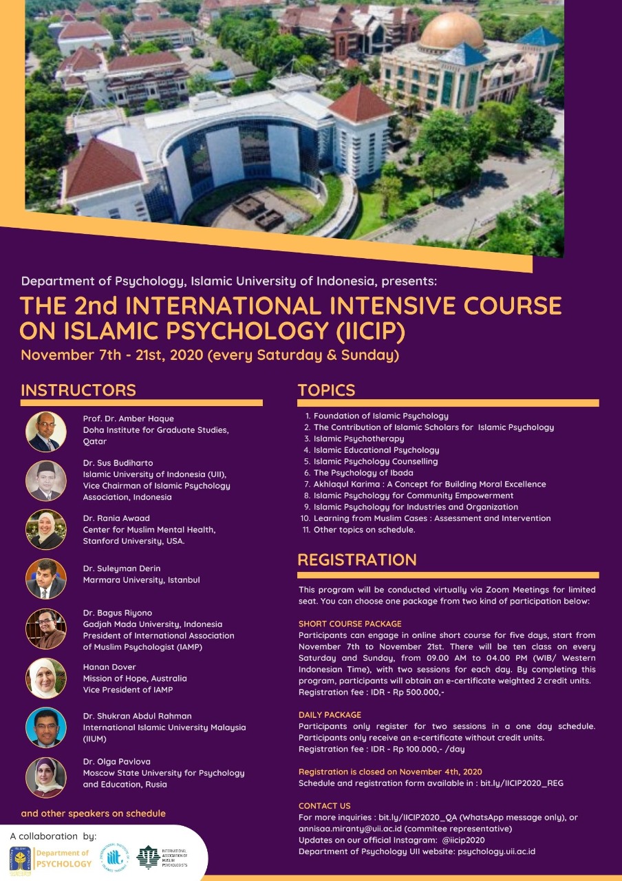 The 2nd IICIP November 7th-21st