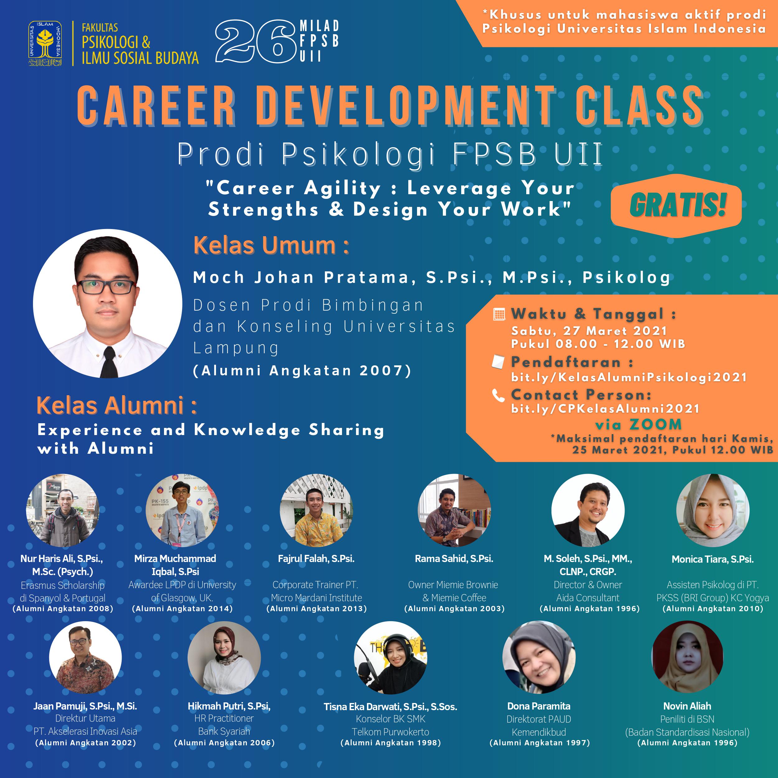 Kelas Alumni di Buka